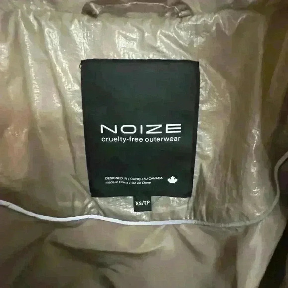Noize Iridescent Puffer Coat Size XS - Picture 10 of 10